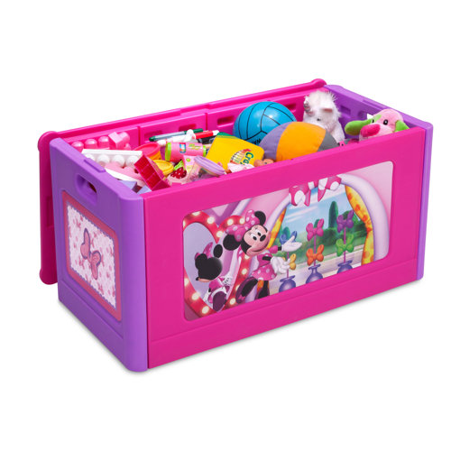 Delta Children Disney' Minnie Mouse Toy Box & Reviews Wayfair